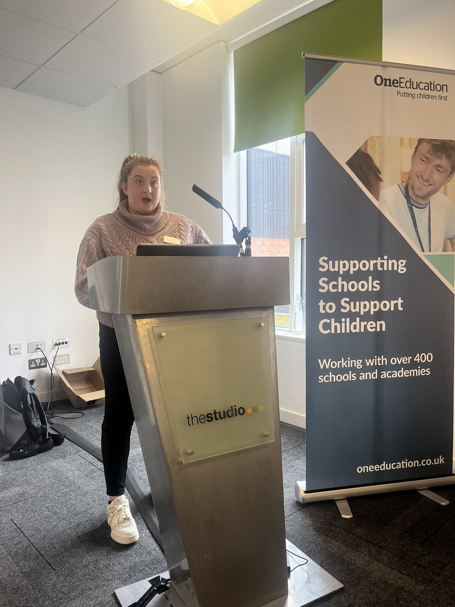The incredible <a href="/OliviaLTaylor99/">Olivia Taylor</a> at #leadconf23

At the age of 23, Olivia is speaking to the room of education leaders about disadvantaged pupils, you could hear a pin drop at the inspiration she is spreading.

Olivia, you are changing the lives of so many.