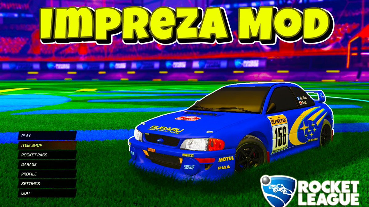 Subaru Impreza WRX In Rocket League
youtu.be/t-I45gA1I-c
#RocketLeague #modding