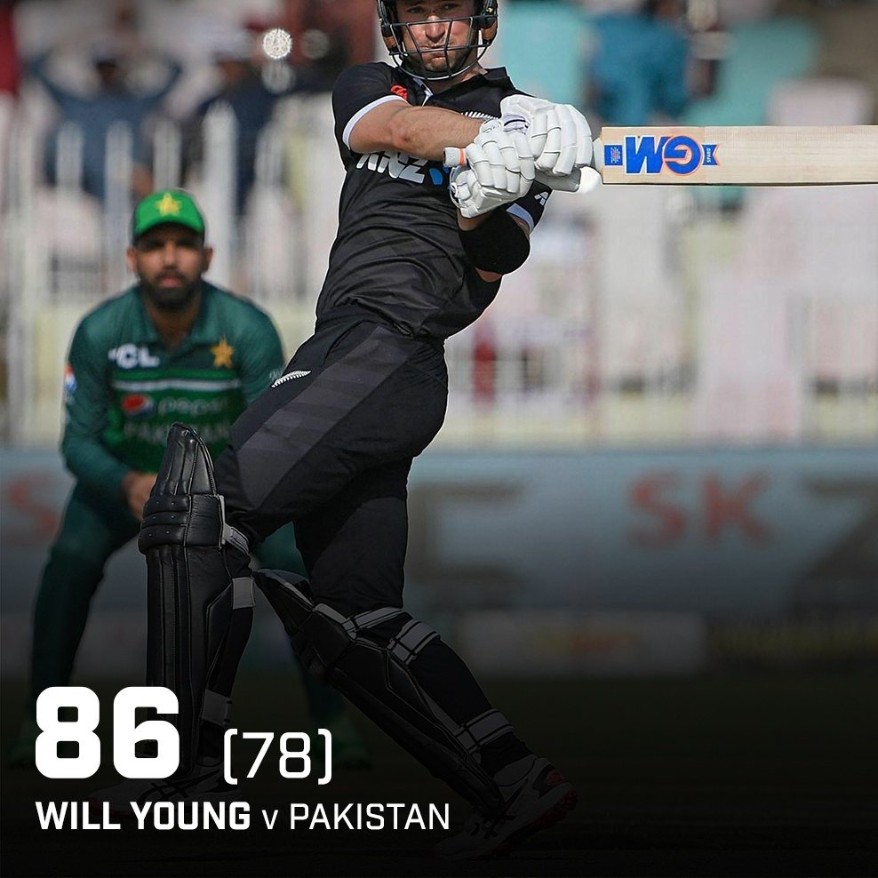 Will Young walks back after a well-made 86 off only 78 balls in the first ODI against Pakistan.

#WillYoung #TeamNewZealand #PAKvsNZ #Cricket