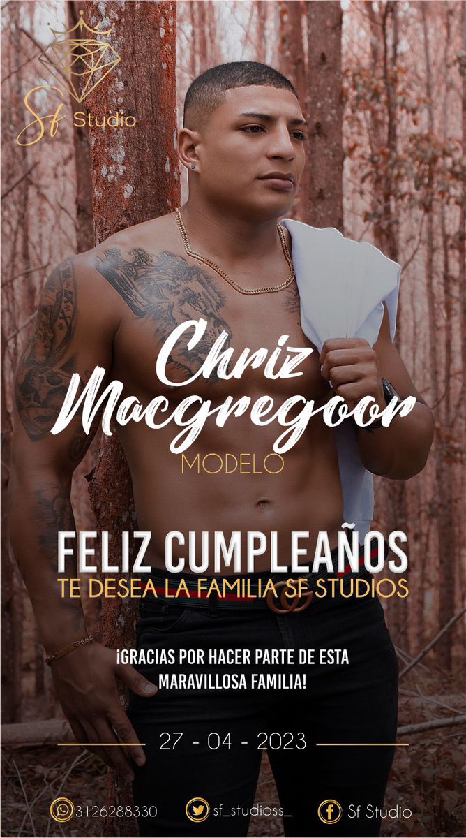 sf_studioss_'s tweet photo. @ChrizMacgregoor  Congratulations on your day 🎉@somoswebcam @MaleCams2 @MaleCams https://t.co/glT4ODNP6C