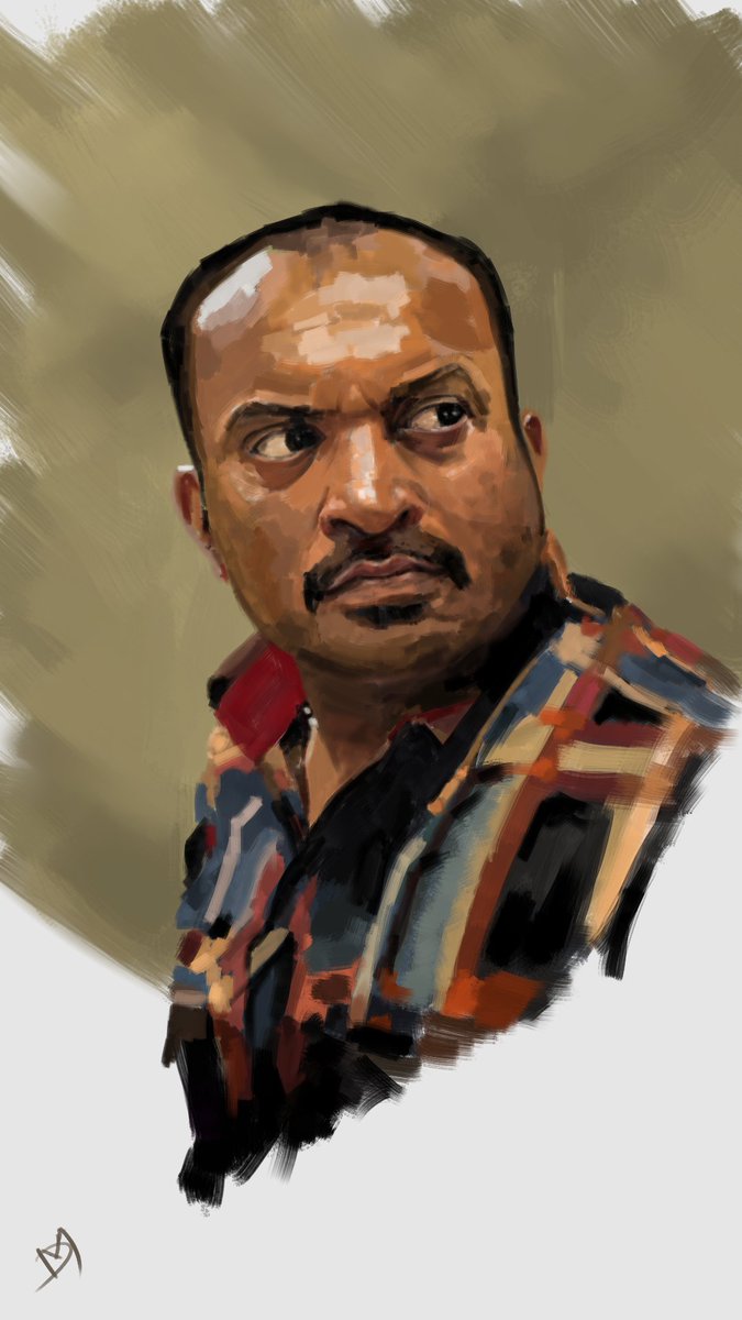 This movie was outstanding!! The music, the tale, and all the characters were amazing 🤩
Digital Painting of Soubin Shahir . Link to video youtube.com/shorts/Dw2JOMJ… 
#Romancham #digitalart #fanart #krita
