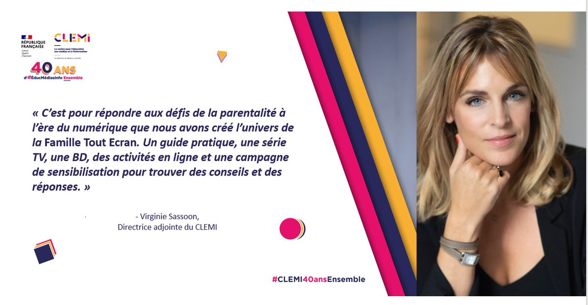 En 40 ans, les pratiques informationnelles ont évolué. <a href="/LeCLEMI/">CLEMI</a>  aussi. Il a investi le champ de la coéducation entre l’école et les familles pour mieux les accompagner face aux enjeux de citoyenneté.

#CLEMI40ansEnsemble #ÉducMédiasInfo #ParentalitéNumérique