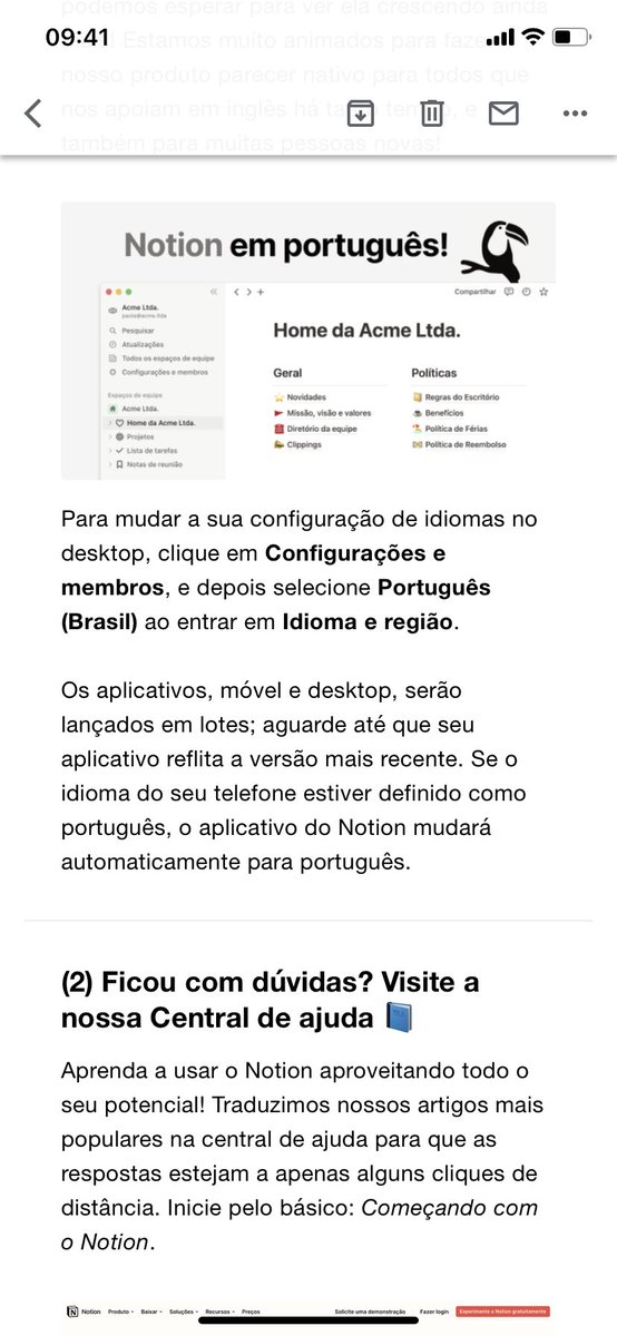 hanepsico's tweet image. E SAIU A NOTÍCIA QUE O MUNDO NÃO ACREDITOU

🚨 NOTION ESTÁ DISPONÍVEL EM PORTUGUÊS AGORA 🚨