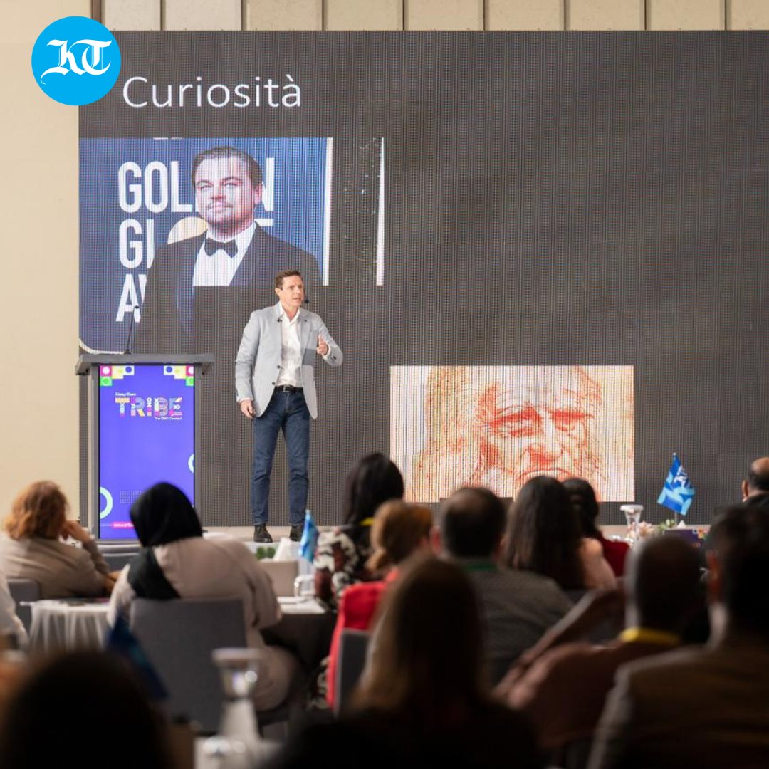 khaleejtimes's tweet photo. 📸#JamesTaylor, Creativity Keynote Speaker 

Aaaannnnd #TRIBE begins with a BANG! We have unlocked Supercreativity! We were blown away by our opening keynote speaker at #TRIBE2023 - The #CMOConnect

#KTTribe #CreativityExpert #InnovationLeader #InfluencerMarketing https://t.co/PVWSrnAyVa