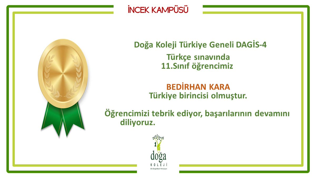 DOĞA KOLEJİ İNCEK KAMPÜSÜ (@dogakolejiincek) on Twitter photo 