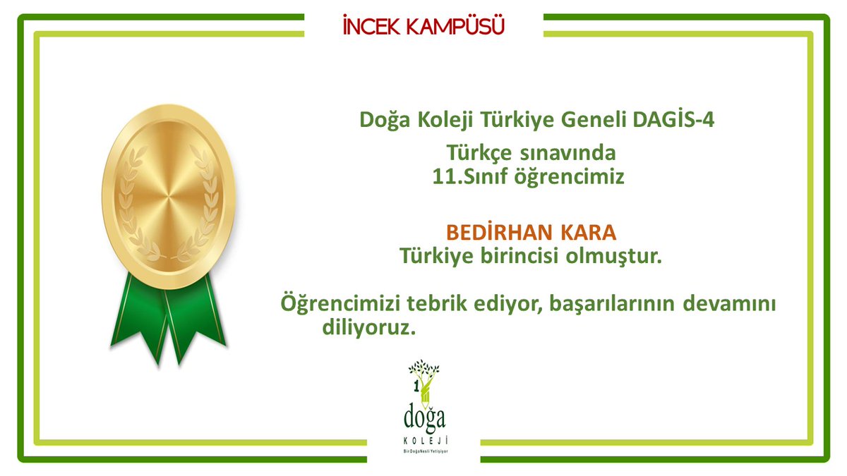 DOĞA KOLEJİ İNCEK KAMPÜSÜ (@dogakolejiincek) on Twitter photo 2023-04-27 12:46:56