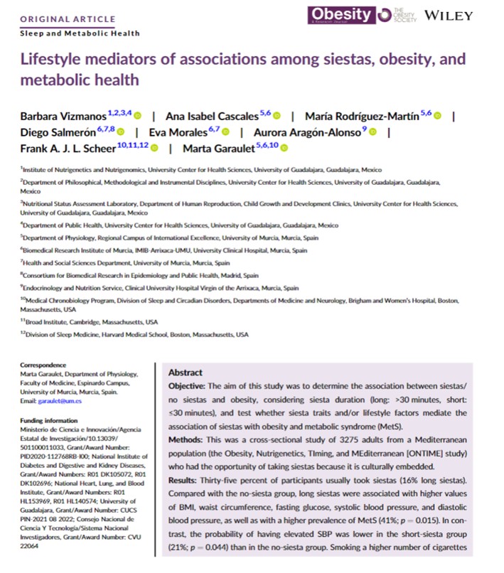 Long afternoon naps are associated with obesity and metabolic syndrome. #siesta
onlinelibrary.wiley.com/doi/full/10.10…