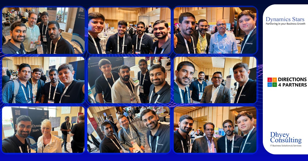 We are thrilled to be a part of the vibrant Microsoft Partner Community at Directions Asia 2023! Our team is excited to connect with fellow partners and showcase our innovative solutions at Booth B5. 
#DynamicsStarsLLC #DhyeyConsulting  #DirectionsAsia2023 #DirectionsASIA