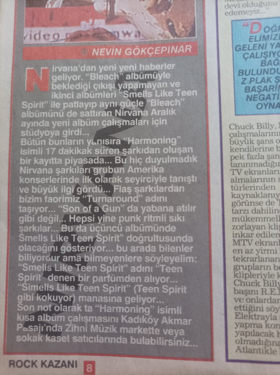 ddrunkenbabe's tweet photo. 93 yilindan kalma bi rock dergisi..ne olurdu gencligimi su yillarda yasasaydim https://t.co/WvP2Yzhs3l