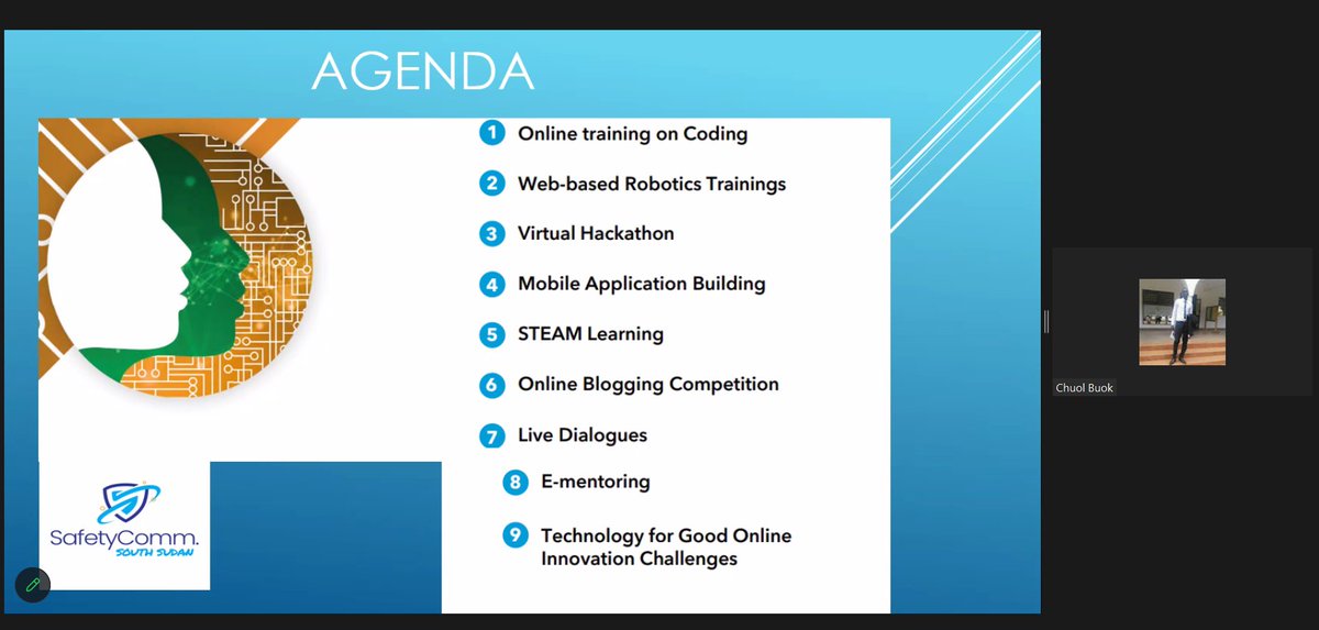 YouthTrident's tweet photo. Join the already heated presentation on how girls can advance in ICT. https://t.co/BFWAwzwl7u #DigitalSkillsforLife https://t.co/C1nA43vmLQ