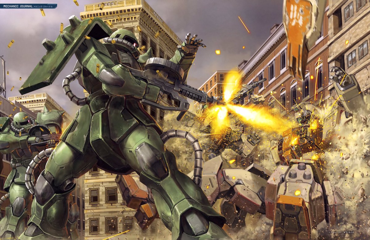 FabrizioGunjap's tweet photo. A beautiful hi-resolution illustration by Tomotake Kinoshita (from Mechanic Journal)
.
.
#Gundam #artworks #ガンダム #アートワーク #gm #gmgroundtype #zaku2 #陸戦型ジム #ジム #機動戦士ガンダム第08MS小隊 #ザクII #ザク #木下ともたけ https://t.co/LBEmCBsWYJ