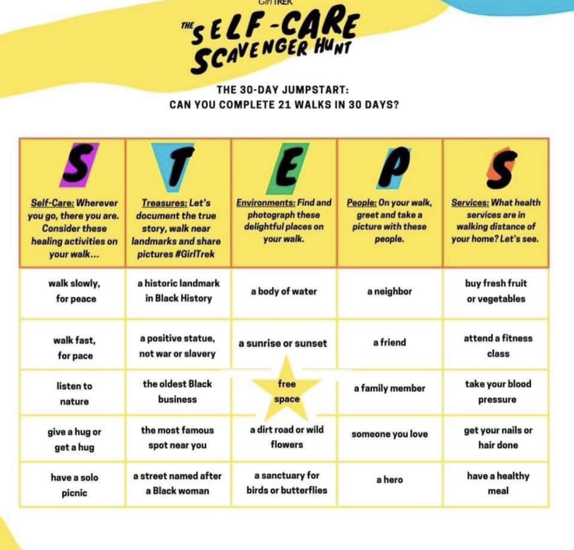 geauxnatural's tweet photo. 💙Thriving💛Thursday🧡
#YOUGotThis!!!
#BecauseImWorthIt
#ThrivingThursday
#Day27of30
#WarriorWeek
#30DayJumpStartChallenge
#Selfcare
#ScavengerHunt
#YearofYES
#LouisianaTreks
#GirlTrek💧 https://t.co/agJQFztTBg