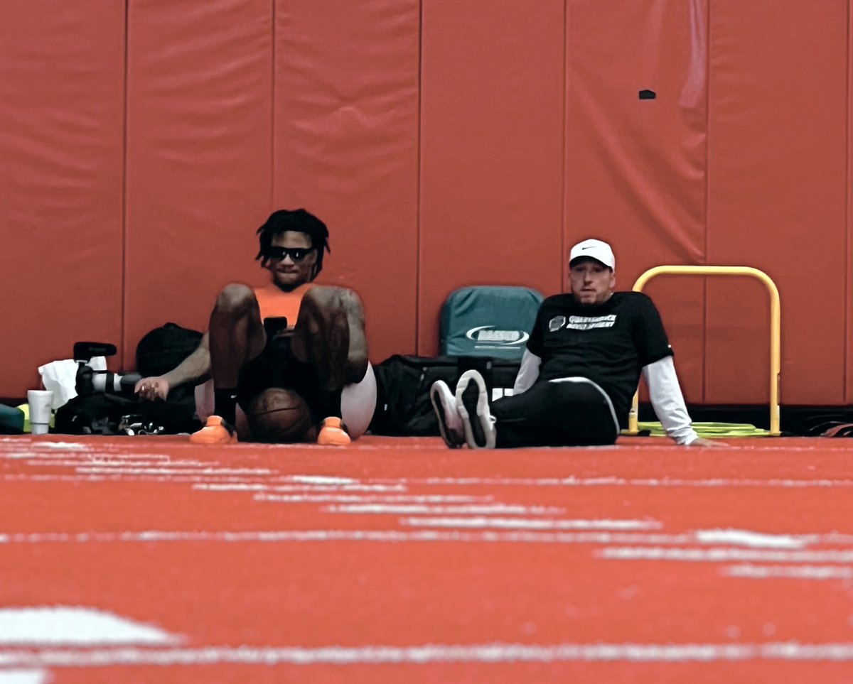 Draft day!  I’ve learned so much from this young man over the years. I often say that when I grow up I want to be like Anthony Richardson. I started working with Ant in 2018 and immediately recognized how different he was, both as an athlete and as a person. You’ll hear all about