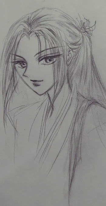 #落書き #落書きギルド #イラスト 絵の塗り塗り作業の気分転換に描いたラクガキ  (男子←性格悪い系)