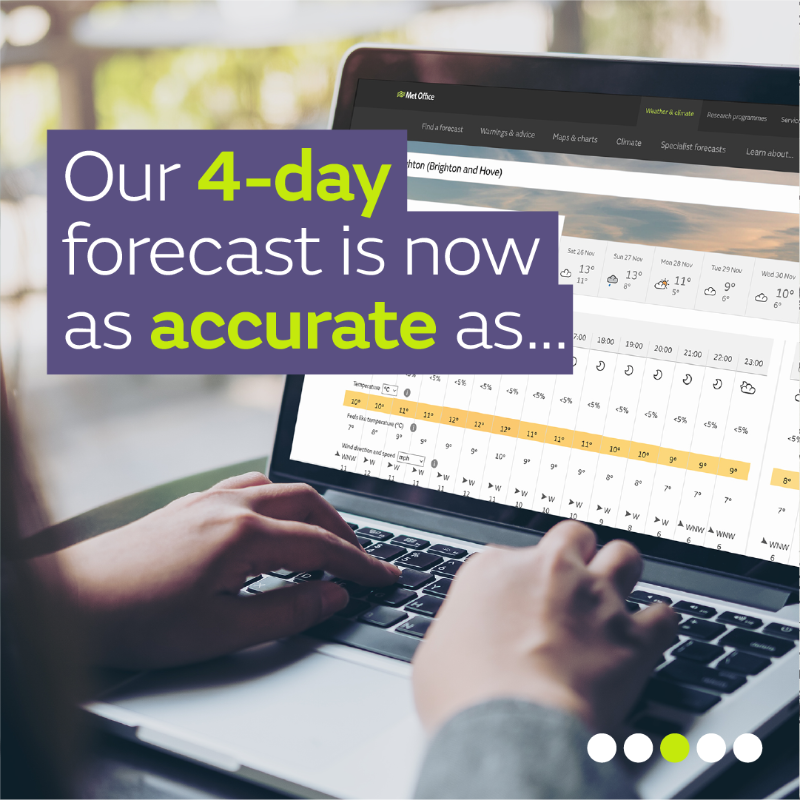 metoffice's tweet photo. We continually push to improve our forecast accuracy to keep delivering accurate local forecasts for everyone in the UK.
We can help you make the most out of the weather 365 days a year #WhenAccuracyMatters β download our app today!