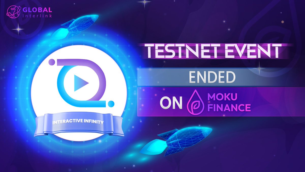 InteractiveInf_'s tweet photo. 🚨The Testnet event for #InteractiveInfinity has ended and it was a major success.
🎉 We're excited to share that all tokens have been sold out.
🤟Thank you for your involvement and support! 🔥🚀
#Giltestnet #Gilwave1 #Sui @SuiNetwork #Suiecosystem #Suinami https://t.co/Zh7R5pa3cF