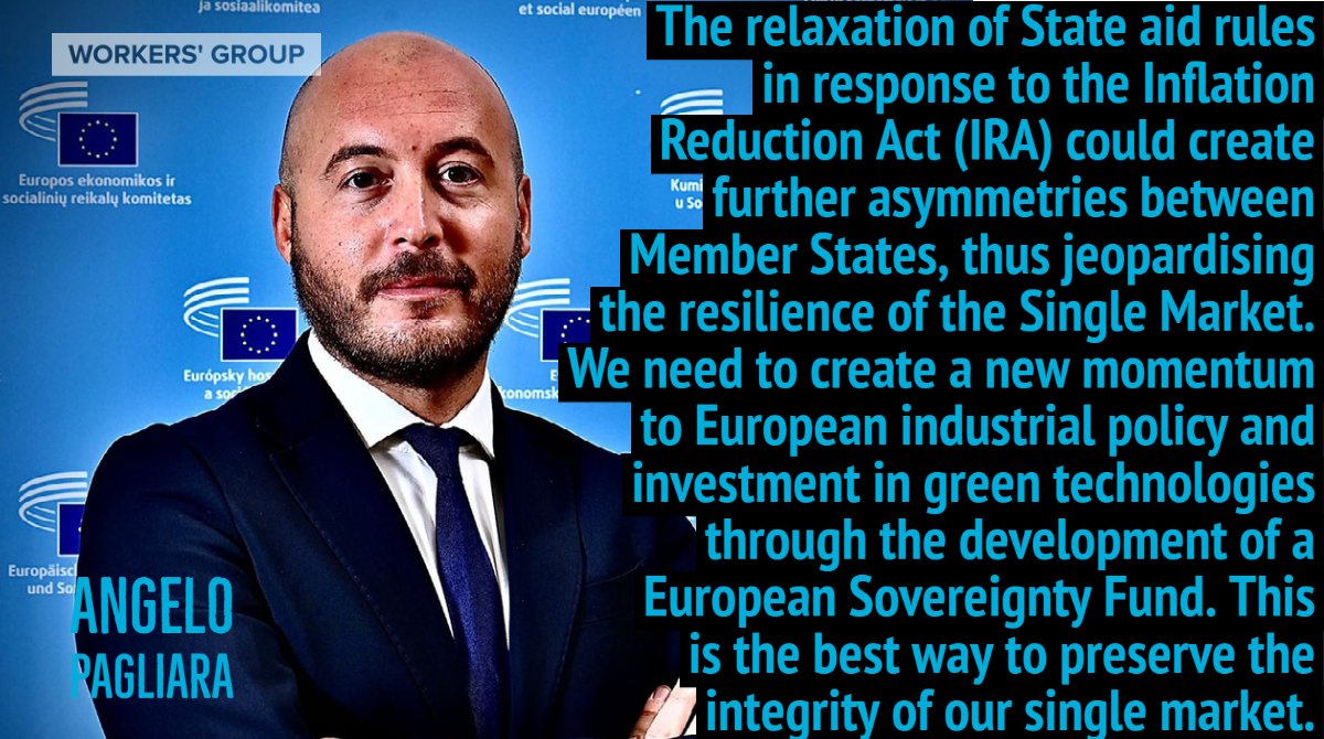 WorkersEESC's tweet image. The #EESCPlenary is discussing @EESC_INT opinion on "The Single Market at 30- how to further improve the functioning of the Single Market " by our colleague @angelpagliara.

Read more at europa.eu/!jmwDXt

#SingleMarket30