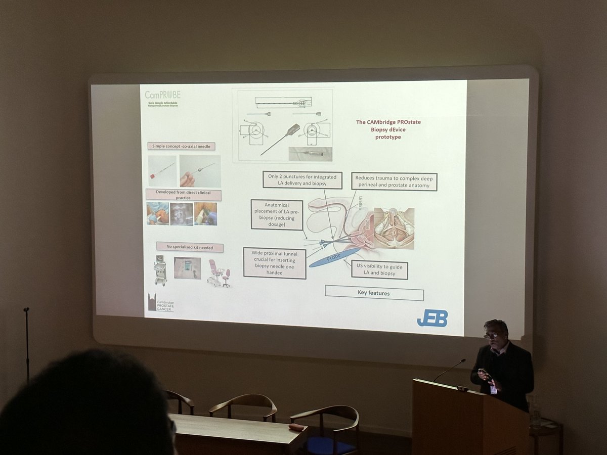 A big thank you to host speaker <a href="/VincentGnanapr3/">Vincent J Gnanapragasam</a> for sharing the history of the device and guest speaker <a href="/DrCristianIlie/">Prof Cristian Ilie</a> for sharing the feedback with CamPROBE in his clinical practice! 
#CamPROBEawarenessday #prostatecancer #awarenessday