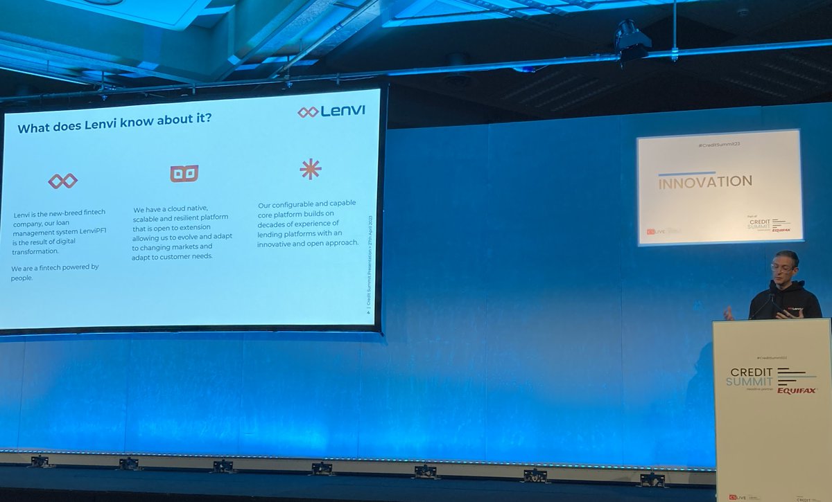 Simon Quin, Head of Technology at Lenvi takes on 'The Challenges Faced in Digital Transformation' at the #CreditSummit23
