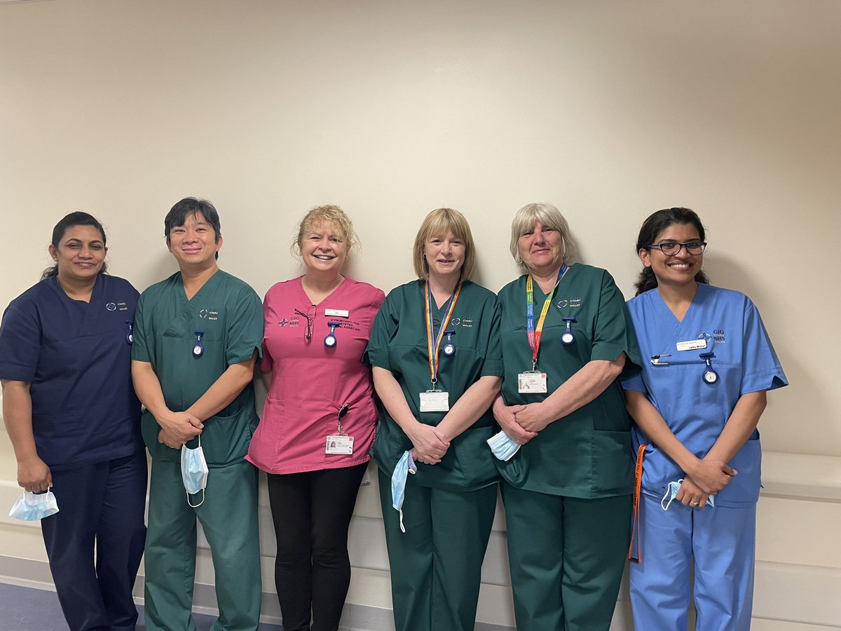 Big thanks to Smitha and team, working hard for patients and demonstrating improvement actions as part of <a href="/WeAreTendable/">Tendable</a> audits. Hope you like your new fob watches. <a href="/Jas_Roberts10/">Jason Roberts</a> <a href="/AylwardRebecca/">rebecca aylward</a> <a href="/CV_UHB/">Cardiff and Vale University Health Board</a> <a href="/SuzanneMRees1/">Suzanne Rees Williams She/her</a>