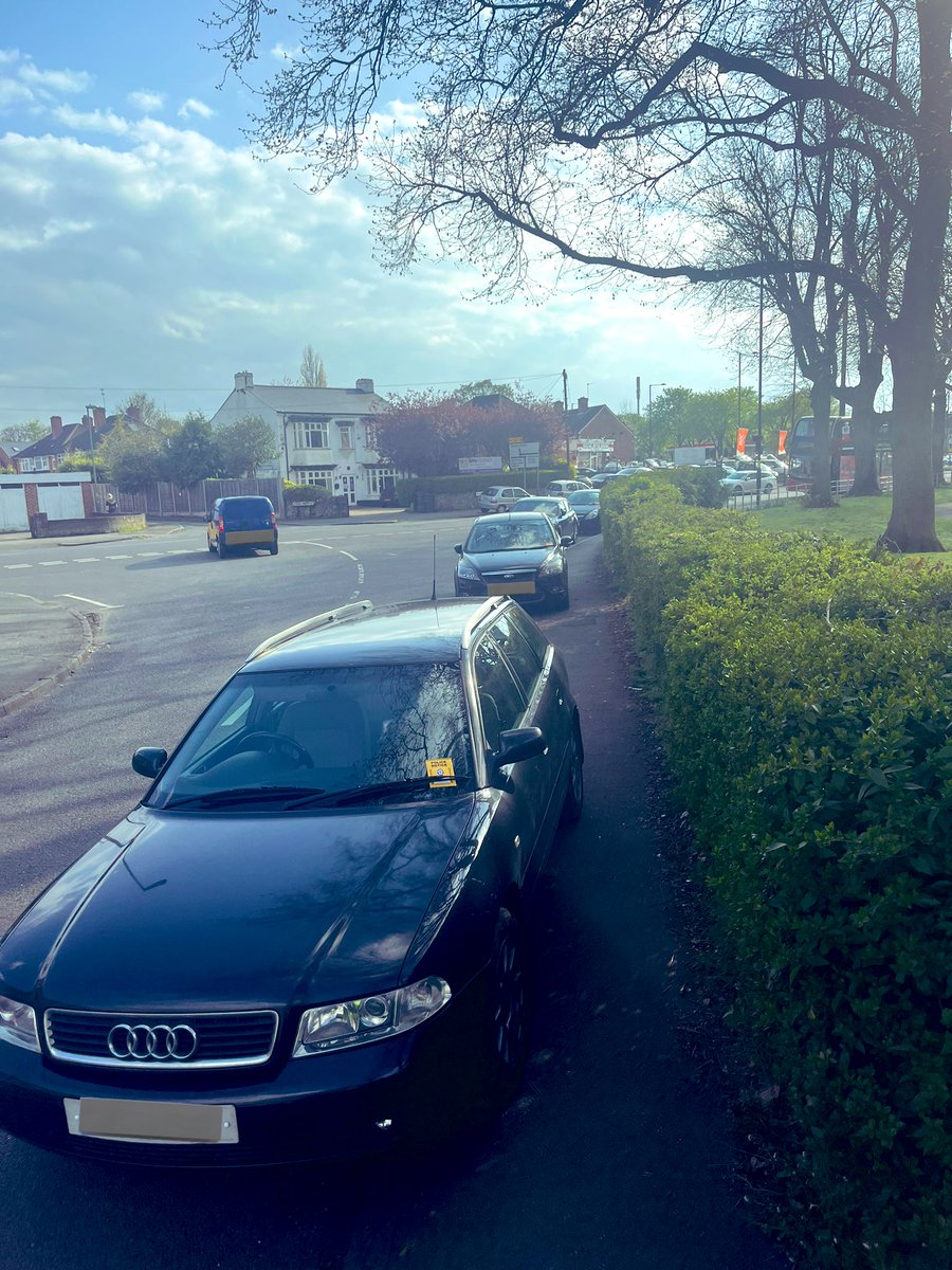 SPOT THE DIFFERENCE? We continue to issue tickets to those parked irresponsibly at junctions and busy roads.For those that aren’t aware we can use discretion when it comes to parking on the pavement but not when you don’t leave enough room for a parent to walk through with a pram