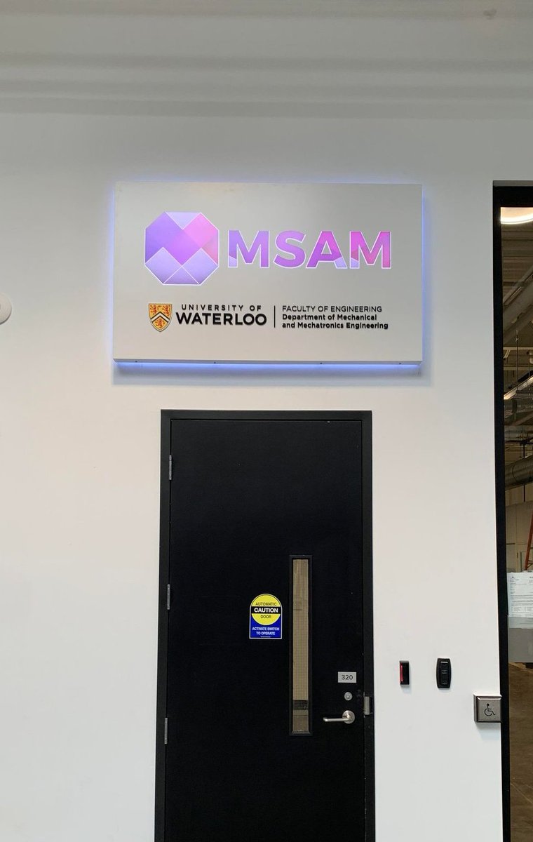 WestmountSigns's tweet image. We're back at @Catalyst137kw to update their exterior directory sign with a new tenant @MSAM_UWaterloo. And we installed a beautiful interior sign above the door with LED-illuminated push-through letters &amp;amp; halo-lit.

#interiorsigns #Kitchener #signs #uofw #kwawesome
