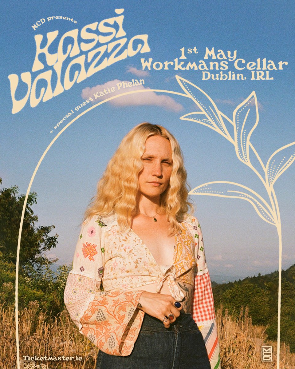 mcd_productions's tweet photo. ✨ We're delighted to announce rising Irish star @Katie_Phelan_ as special guest for #KassiValazza at @WorkmansDublin Cellar this bank holiday Monday night ✨
🎟 Limited tickets remaining at https://t.co/ytoKB9jjXJ https://t.co/WOjEWOYOgR