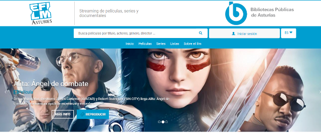 BibArenaGijon's tweet photo. ¿Sabes que con tu #tarjetaciudadana también tienes acceso a #EFilmOnline Asturies? Puedes ver miles de #películas, series y #documentales🎞️desde el ordenador, móvil, tableta...
➕ℹ️ en https://t.co/6lZ4s6nQw9 , o infórmate 📝en tu #biblioteca pública más cercana @eFilmOnline https://t.co/GE7WmyUCMK