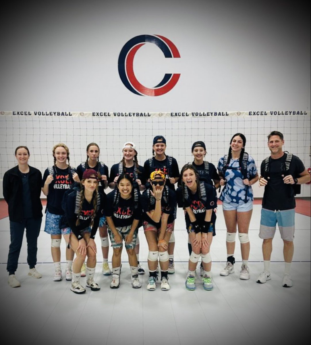 TalaiaTongaVB's tweet photo. last practice of the season before traveling to Ohio for the #GJNC in Ohio this weekend! and it was dress like your coaches night too 😜 #co2023 #SeniorSzn #ClubVBallSzn https://t.co/E2ljVEkujX