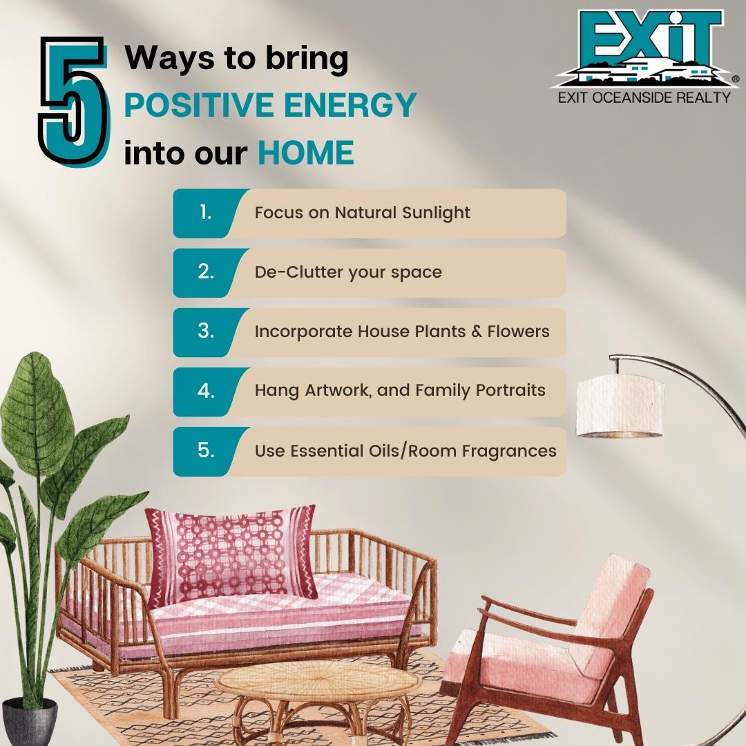 ExitOceanside's tweet photo. Transform Your Home into a Haven of Positive Energy with These 5 Simple Tips! 🌞🌿🖼️
#PositiveEnergy #HomeDecor #NaturalSunlight #DeClutter #HousePlants #Artwork #EssentialOils #RoomFragrances #happyhomeowners #wellsmaine #Maine #LOVEXIT #exitrealty #exitoceansiderealty #realtor https://t.co/VcAT3AvhJr