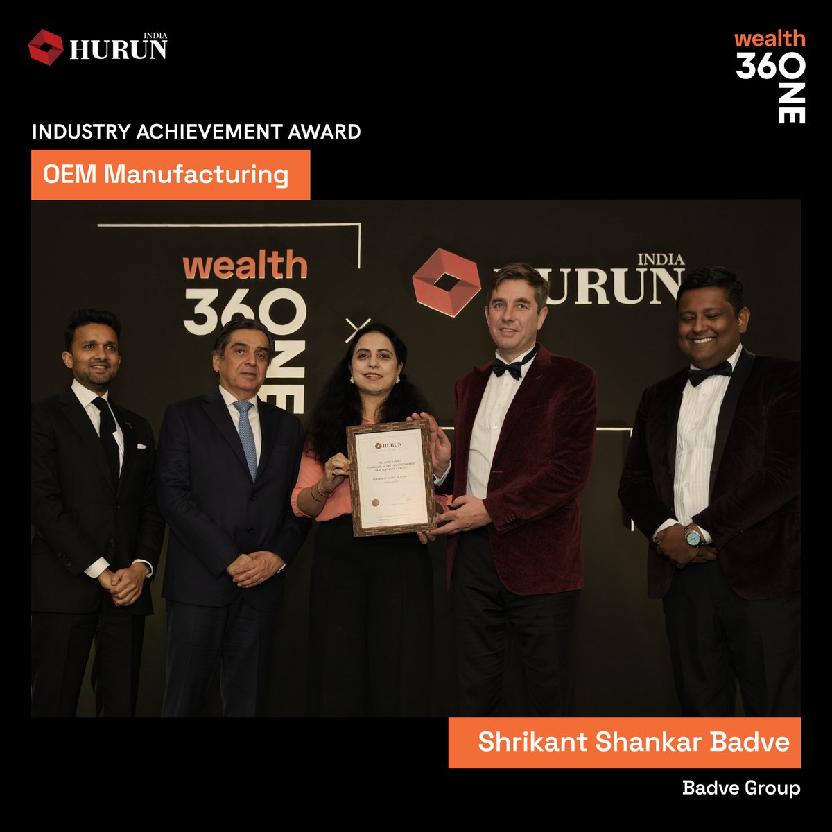_BizLeaders_'s tweet photo. RT @360ONEWealth: Congratulations to the winners of the Industry Achievement Award! Their contributions have made a significant impact in their respective fields, &amp; we are delighted to recognize their hard work &amp; dedication. (1/2)

#360OneWealth #Busines… https://t.co/GTCJLx9210
