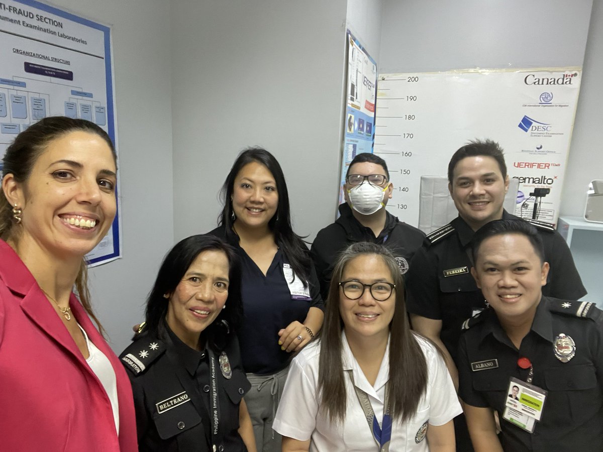LauraLscorretti's tweet photo. Stepping up efforts in counterfeiting fraud is deeply felt by #philippinesimmigration. Sincere thanks for the continued cooperation and support from IOM Philippines @IOMAsiaPacific https://t.co/oxJiKuU2Dm