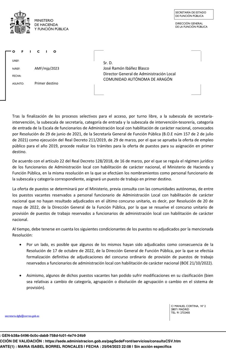 desHabilitada's tweet photo. Definitivamente, los habilitados molestamos mucho en el @Haciendagob 

La mayoría de los habilitados de esta hornada ya tendrán otra plaza a la que ir y no llegar��n a ejercer, porque el Ministerio se niega a ofrecerles todos los puestos vacantes.

Qué vergüenza. https://t.co/1tVBjmWJ7B