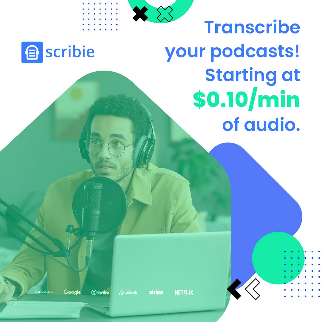 Scribie, the leading audio-to-text conversion service