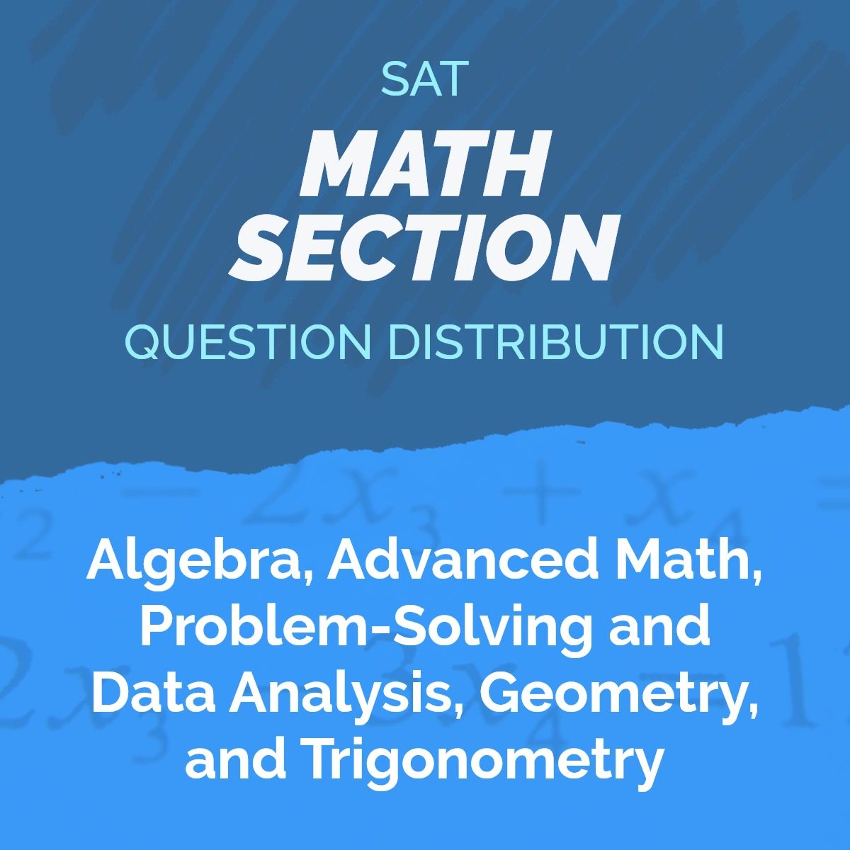 Take a quick look at the math section question distribution for the SAT. Questions? Get in touch: sattutors.net.

Find us on LinkedIn: linkedin.com/services/page/….

#NorthsideTutoring #SATTutoring #ACTTutoring #tutoring #Atlanta #Buckhead #Georgia
