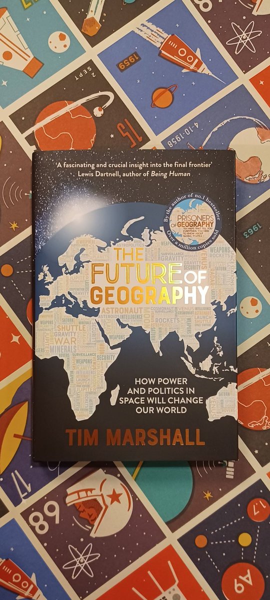 Tim Marshall has crossed the final frontier! 👨‍🚀 The future of politics and power is in space 🚀 🌠 🌟💫🖖📚