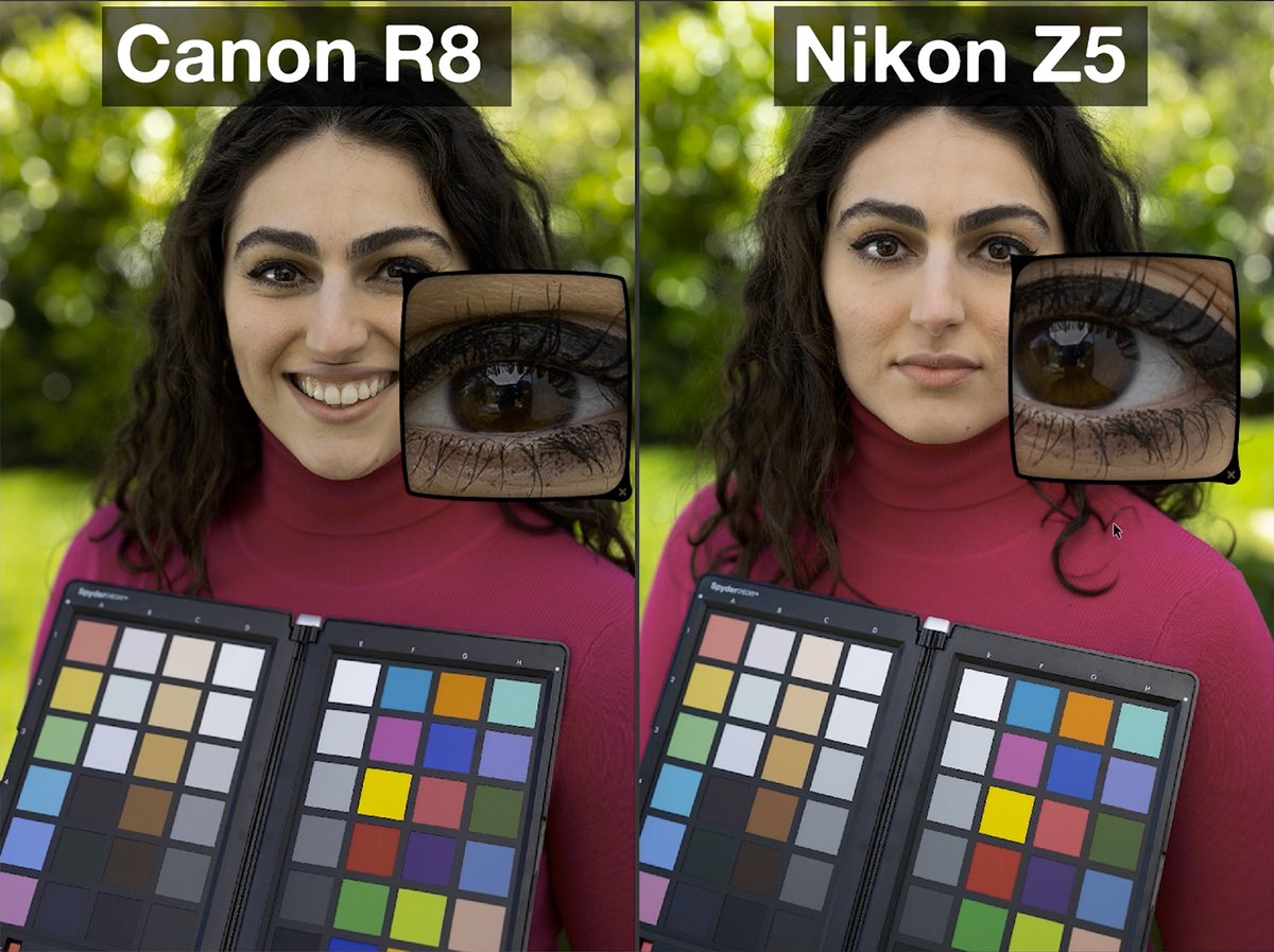TheSlantedLens's tweet photo. Canon R8 vs Nikon Z5 Camera Comparison, Which Is Better? Let's see how these two cameras compare with one another! Watch it on YouTube @TheSlantedLens

#CanonR8 #NikonZ5 #cameracomparison #TheSlantedLens #CameraReview
@CanonUSA @NikonUSA #Photography #hybridcamera https://t.co/A18DGFRoMc