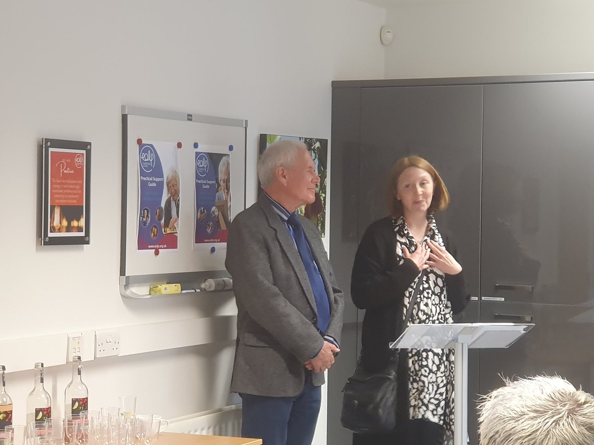 _EOLP's tweet photo. Knowledge is power.

Thank you to Caroline and Mike Reeves who have opened to Edith Reeves Suite at our new unit in memory of their mum/wife.

#education #Training #palliativecare 

@CheshireLive @CheshireEast @StLukesHospice https://t.co/CufTz879xH
