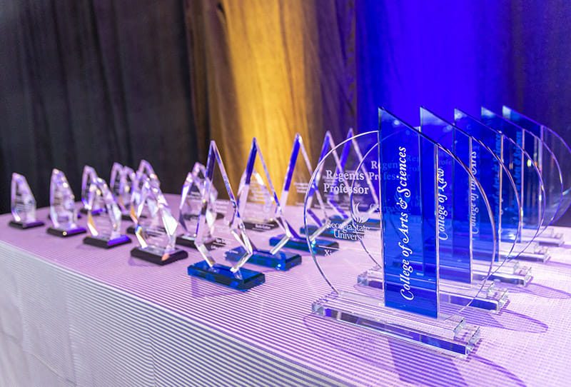 GeorgiaStateU's tweet photo. Congratulations to our newly appointed and reappointed Regents' Professors and Distinguished University Professors! They, along with winners of our 2023 faculty and JEDI awards, will be honored at the Celebrating Faculty Excellence event later this year.
https://t.co/FThs2hdanT https://t.co/VpkFiyDw8Z