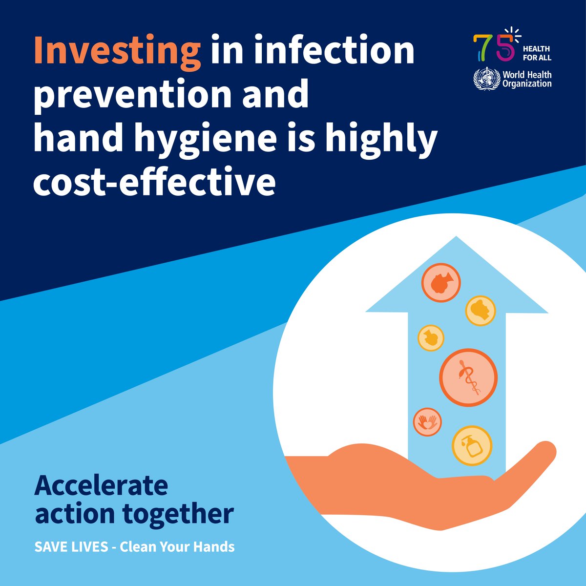 Friday, May 5 2023, is World #HandHygiene Day. Register now for the <a href="/WHO/">World Health Organization (WHO)</a>  global webinar - 'Partnership in action: accelerating improvements in hand hygiene and infection prevention and control', taking place 2:00 pm – 3:30 pm CET, 5 May 2023➡️ow.ly/11oJ50NWTB9
#IPC