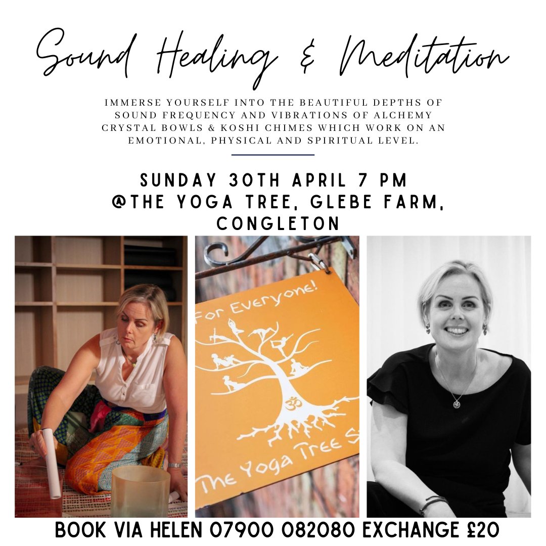 Final call for Sunday! Head into bank holiday morning with feelings of utter bliss 🙏

Book online: completehealthclinic.co.uk/book-online/

#soundjourney #soundhealingtherapy #soundhealingmeditation #soundbaths #soundbathmeditation #soundhealer #crystalsingingbowls