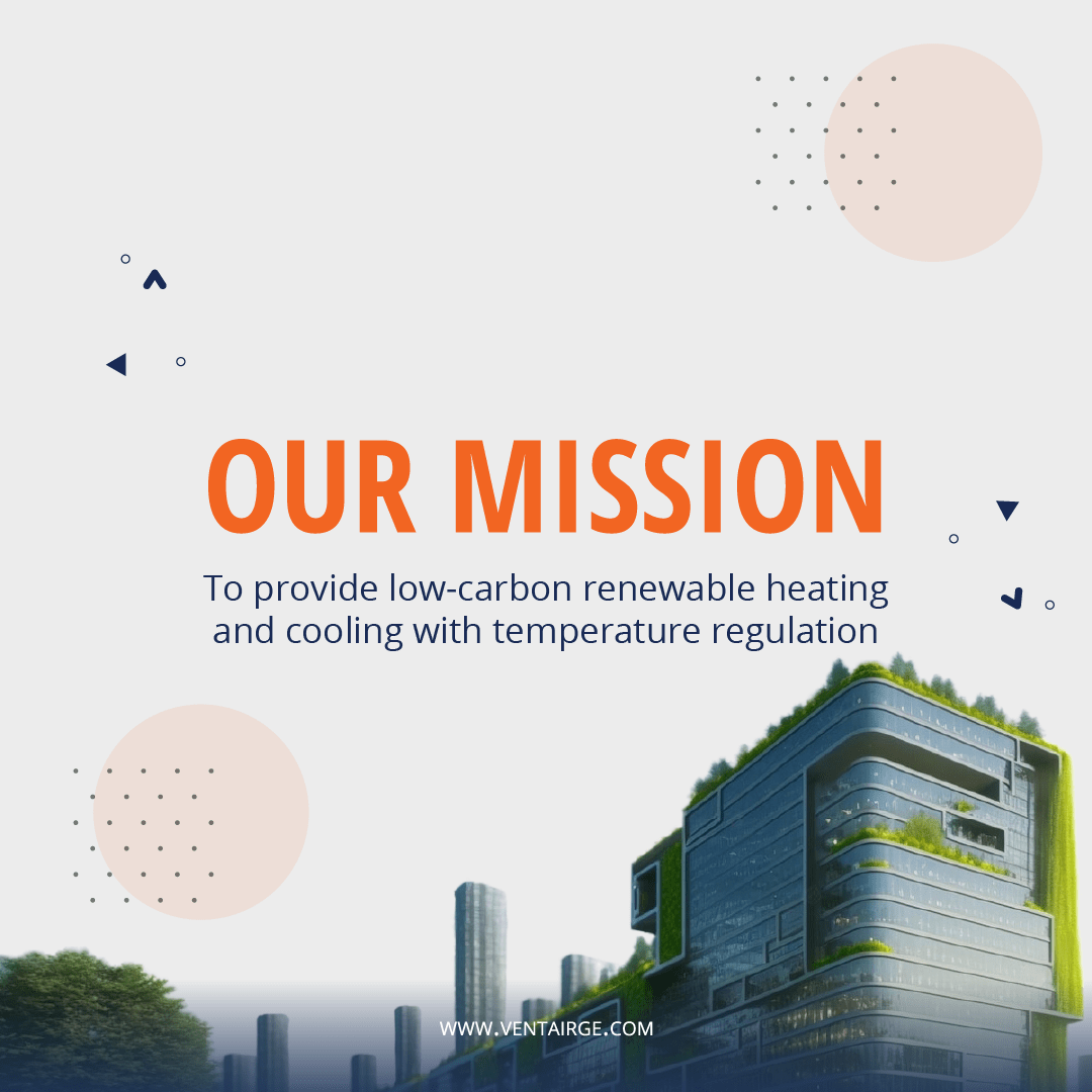 ventairgeuk's tweet photo. 🔥❄️ At Ventairge, our mission is to provide low-carbon renewable heating and cooling solutions. 🌍 #Ventairge #LowCarbon #RenewableEnergy #HeatingAndCooling #TemperatureRegulation #Sustainability #InnovativeSolutions #CleanEnergy https://t.co/Kt98UhaFMh