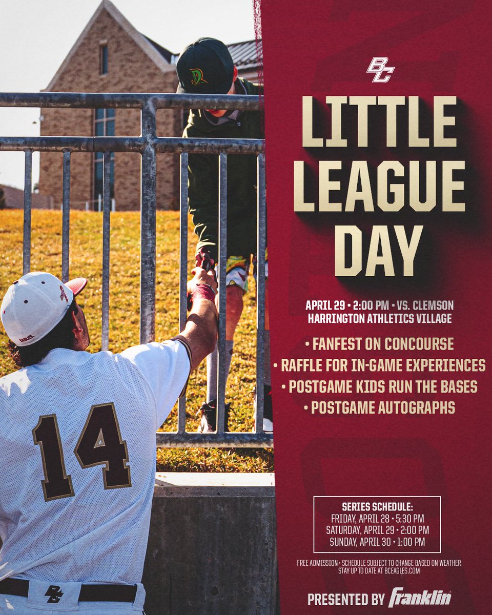 Little League Day at Boston College
conta.cc/41FRB8w