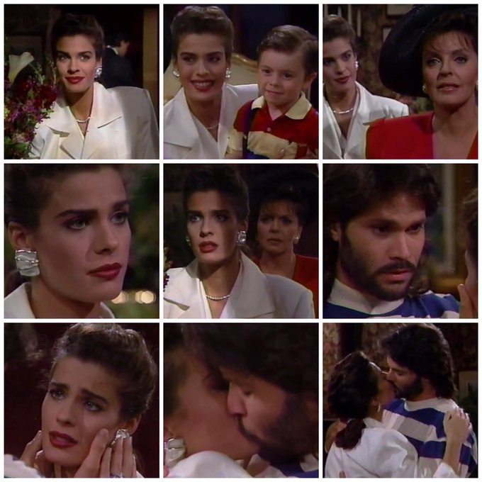 #OnThisDay in 1990, Kristian Alfonso returned as Hope Williams Brady, after a 3 year absence, and Paul Zachary debuted as Shawn-Douglas Brady #Bope #ClassicDays #Days #DaysofourLives