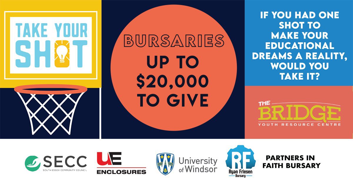 🤔 What if you could WIN up to $20,000 to fund your business idea? 

Local youth ages 17 - 24 don’t miss out! Take your best shot! Deadline to apply is Apr 28. 

Details: bit.ly/41EVpqo