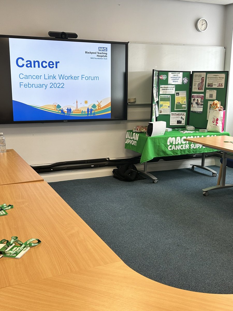 Do you work in an area where you can support Cancer Patients ? Why not come and join us and be a Cancer link Worker for your area. To enrol contact us on 01253 955710 @bfwhMacmillan @BlackpoolHosp