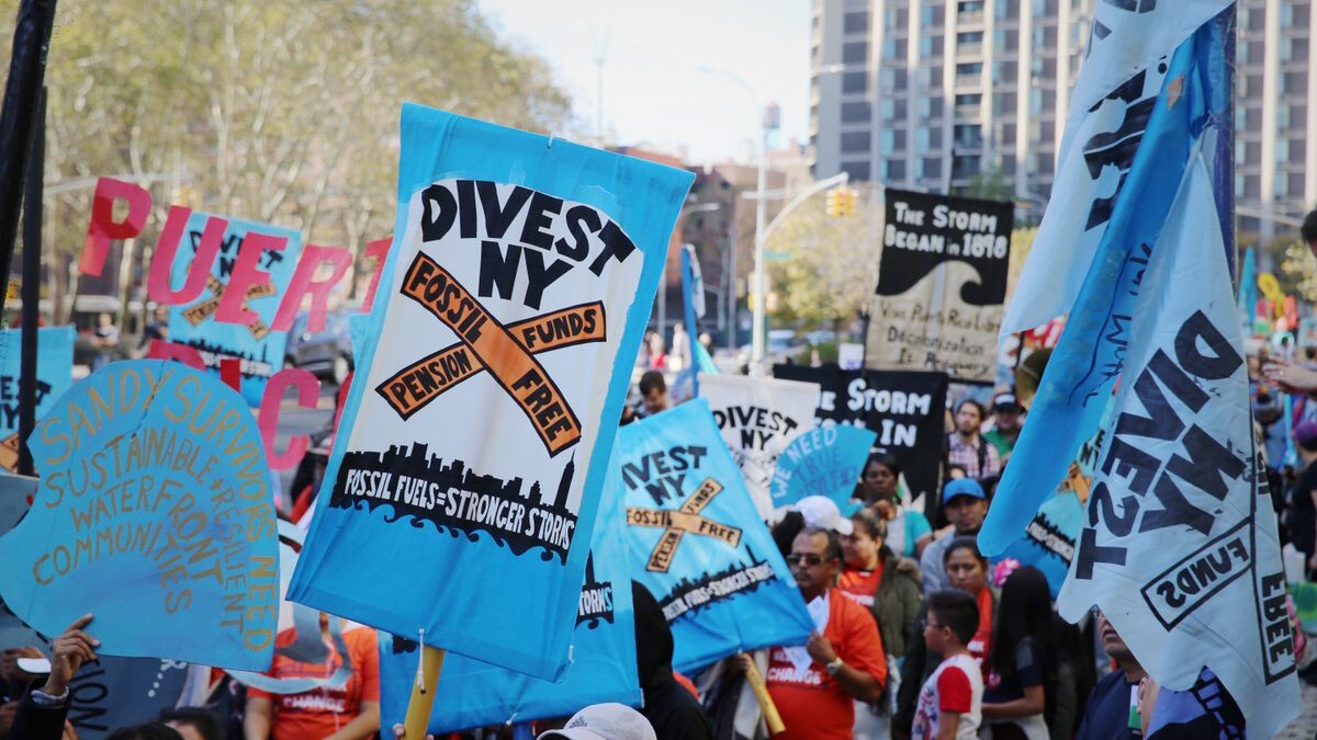 DivestNY's tweet photo. Breaking: New York Teachers Pension Divestment bill has 3 new sponsors. Thanks @RagaForQueens @JuanArdilaNYS @ginasillitti! 

Now at 88 sponsors across the Senate and Assembly. It's time to get this climate and pension protection bill through committees and to a vote!

#DivestNY https://t.co/TDJbLkeLhb