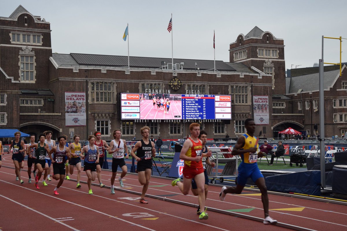 The 127th #PennRelays presented by <a href="/Toyota/">Toyota USA</a> are underway!

Schedule/Results: pennrelaysonline.com/Results/schedu…
Streaming (via <a href="/FloTrack/">FloTrack</a>): flotrack.org/events/9530550…