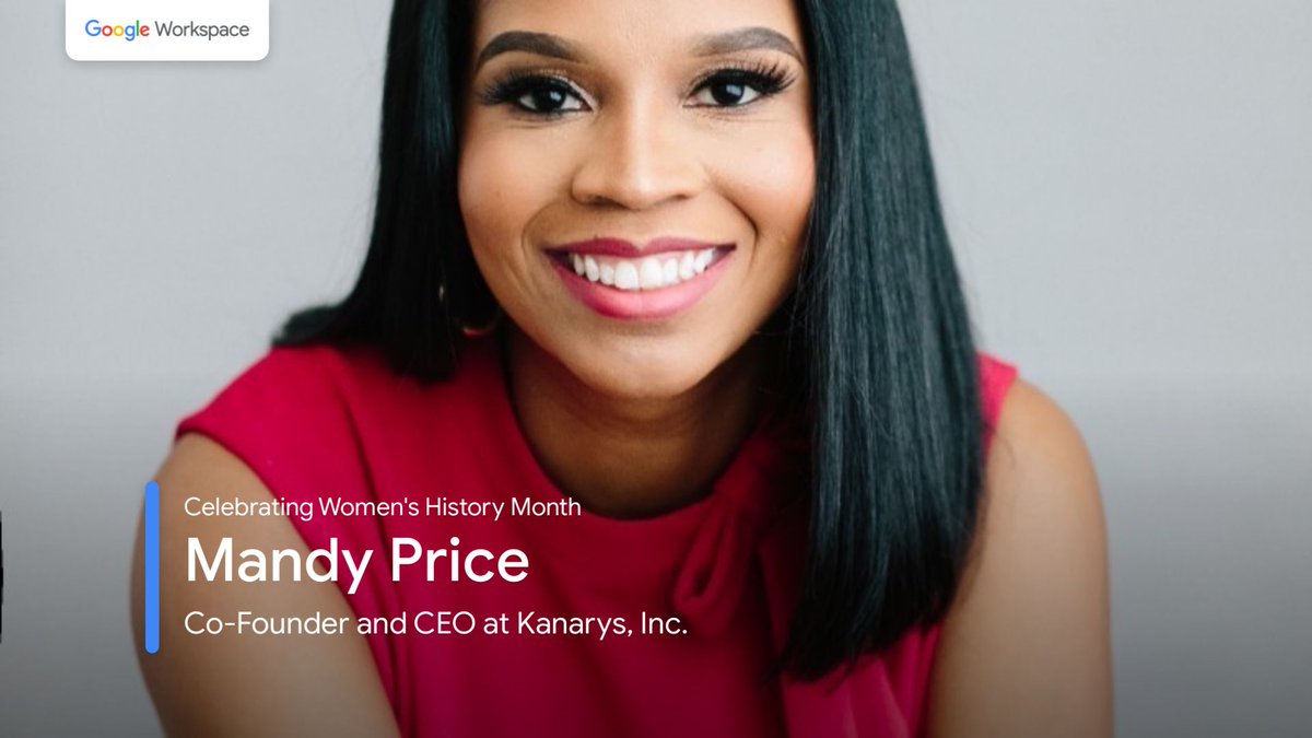 As we close out our 2-month-long #WHM23 celebration, we leave you wise words from Mandy Price, CEO &amp; Co-Founder of <a href="/KanarysInc/">Kanarys™</a>: “It’s important that we invite other women to the table &amp; champion them…We have to stand up &amp; be an ally for others.” 👉 goo.gle/44bDQAm