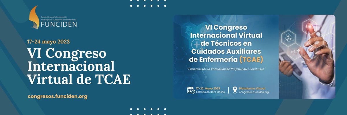 ⏰Últimos días para inscribirse y participar en el VI Congreso Internacional Virtual de TCAE    

➡️¡Inscríbete ahora! 

congresos.funciden.org/congresos/26/r……

Accede aquí a toda la información⬇️

congresos.funciden.org

#enfermería #TMCAE #TCAE #formación
#Investigación